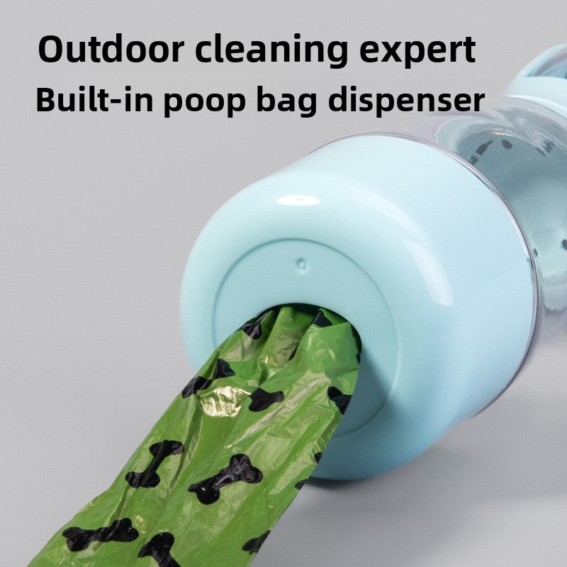 Portable Multifunctional Pet Water Cup with Storage