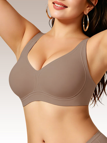 No Underwire Comfort Bra Leopard Print