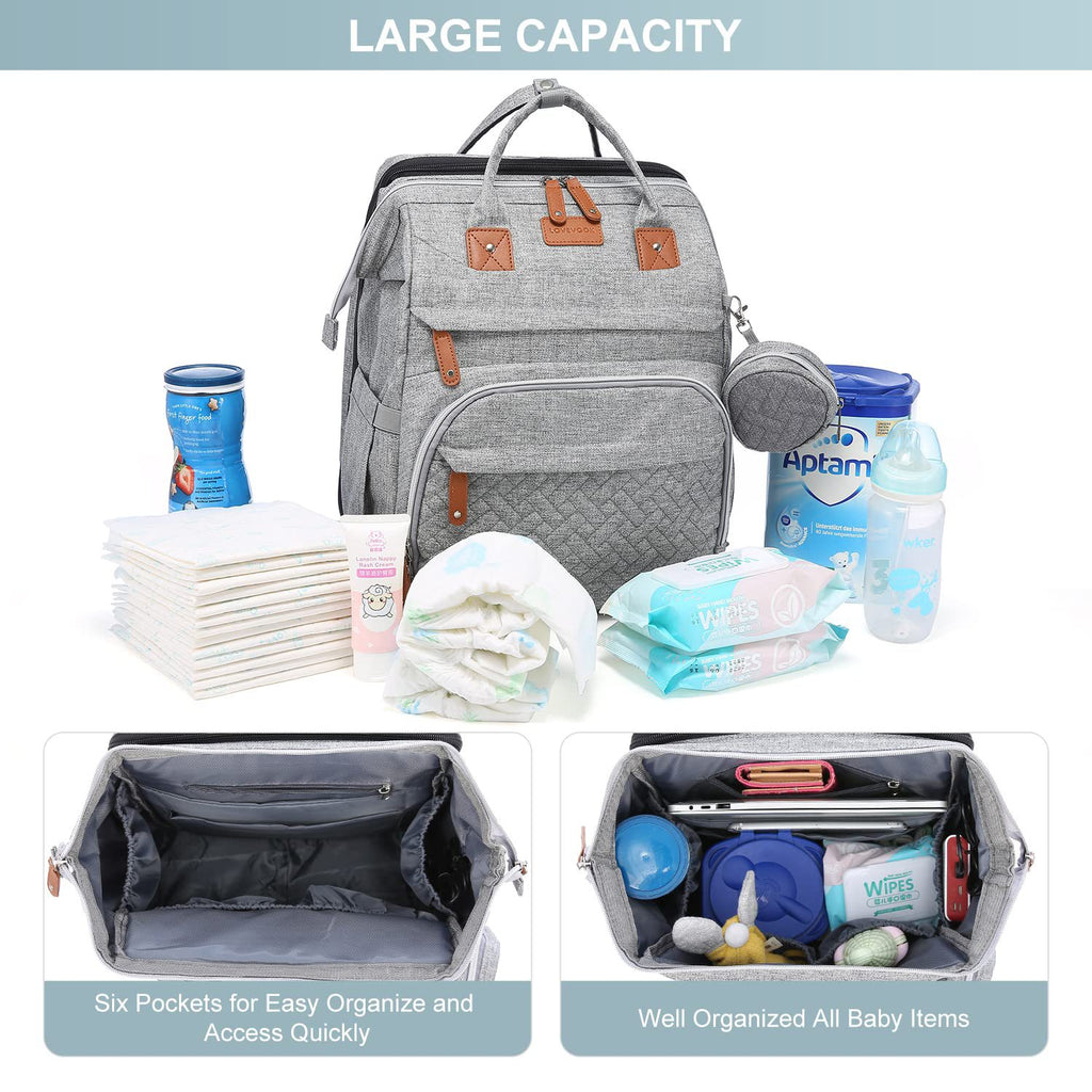 Foldable Anti Mosquito Mommy Baby Backpack