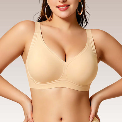 No Underwire Comfort Bra Leopard Print